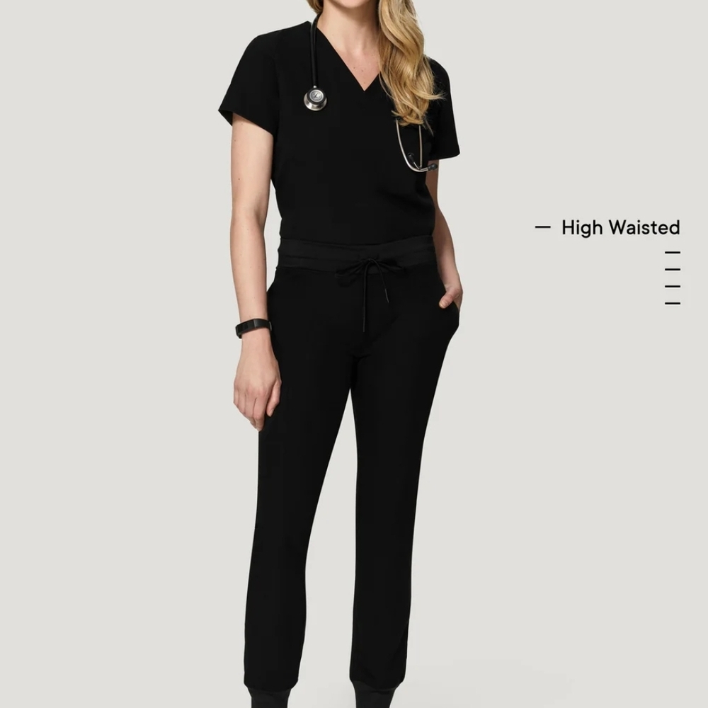 Mabdala Scrubs Womens High Waist Joggers